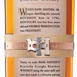 Basil Hayden Kentucky Whisky bourbon dritto 375ml