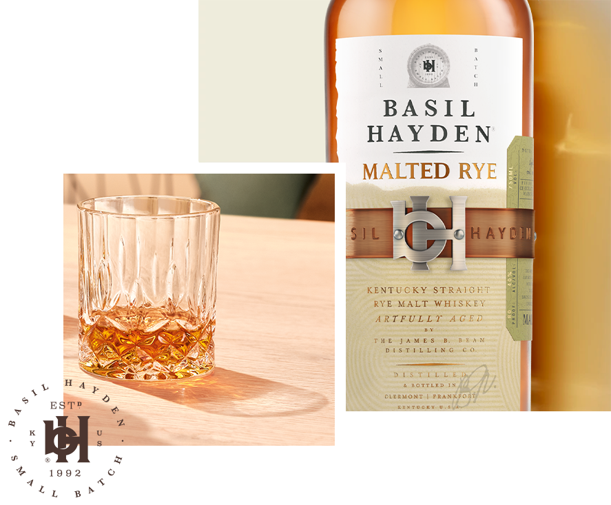 Basil Hayden Kentucky Straight Bourbon Whiskey 375ml 2