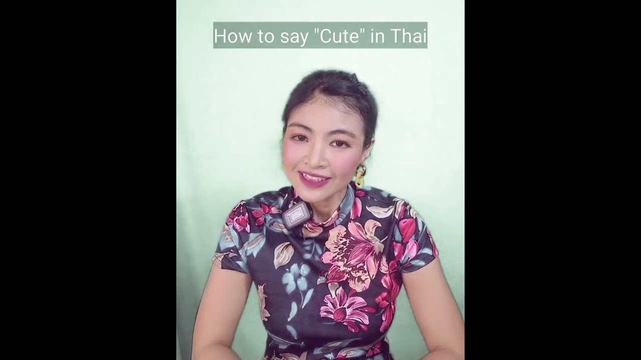 How To Say Handsome In Thai Language 3