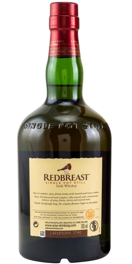 Redbreast 12 Yr Irish Whiskey 750ml 5